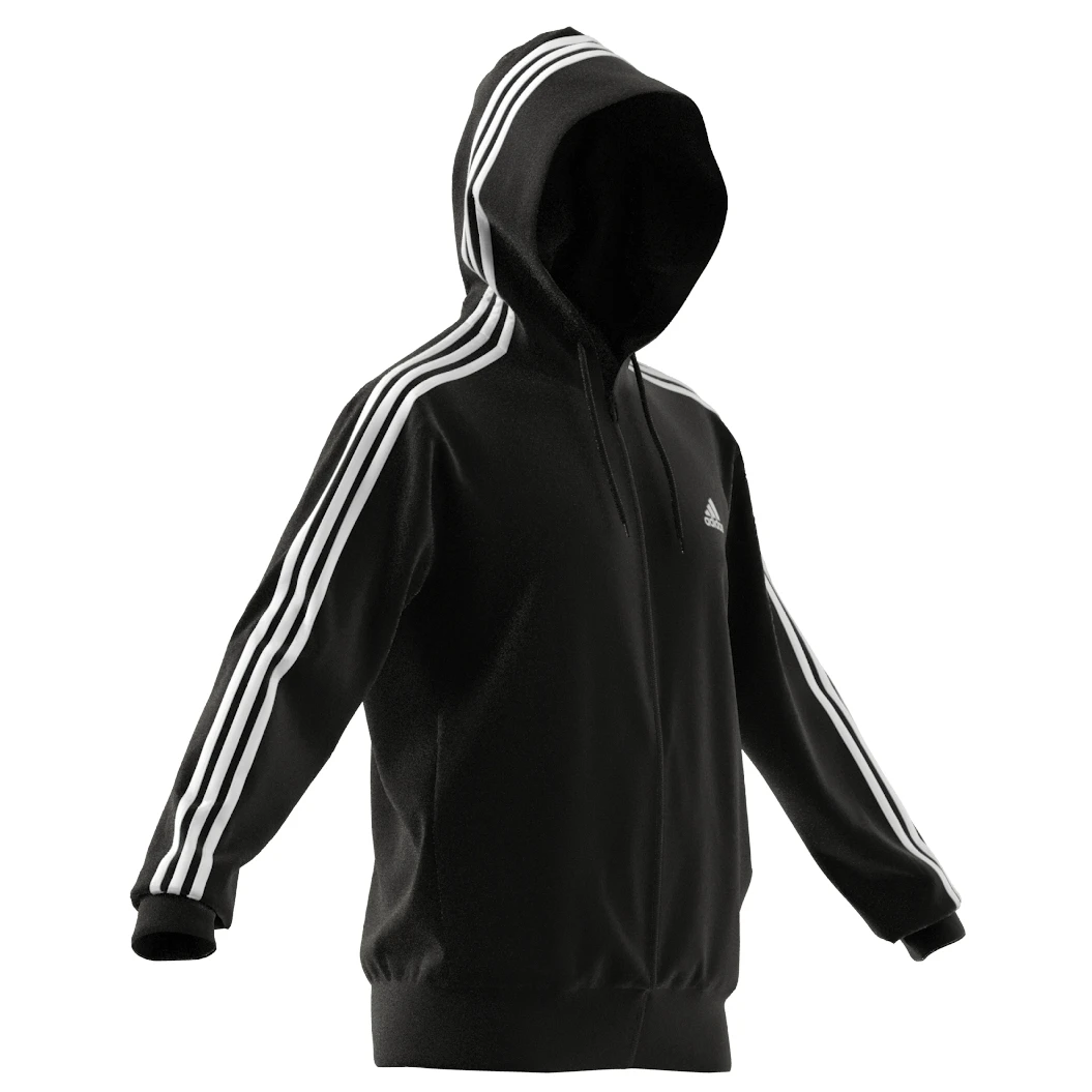 ADIDAS 3-Stripes FT Full Zip Hoody - Hoodie 3 ADIDAS 3-Stripes FT Full Zip Hoody - Hoodie - Image 3