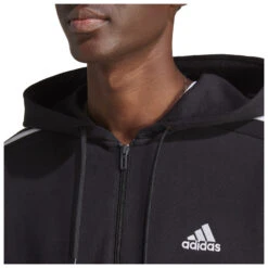 ADIDAS 3-Stripes FT Full Zip Hoody - Hoodie 19 ADIDAS 3-Stripes FT Full Zip Hoody - Hoodie -Outdoor Wear Store adidas 3 stripes ft full zip hoody hoodie detail 9