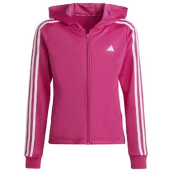 ADIDAS Girl's Training Essentials 3-Stripes Full-Zip - Hoodie
