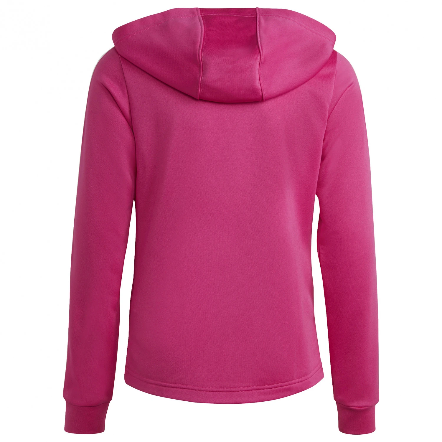 ADIDAS Girl's Training Essentials 3-Stripes Full-Zip - Hoodie 2 ADIDAS Girl's Training Essentials 3-Stripes Full-Zip - Hoodie - Image 2