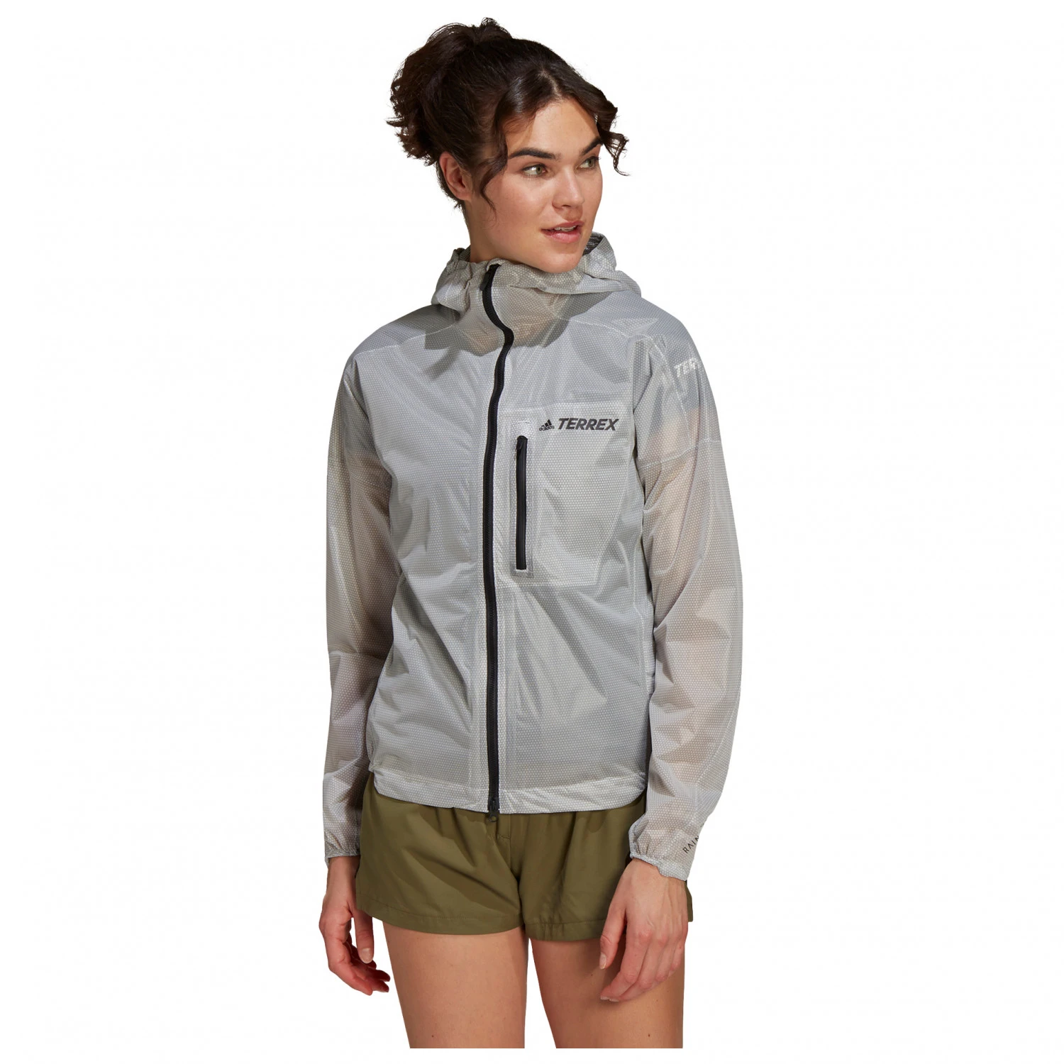 Adidas TERREX Women's Terrex Agravic Rain.Rdy 2.5L Jacket - Running Jacket 2 Adidas TERREX Women's Terrex Agravic Rain.Rdy 2.5L Jacket - Running Jacket - Image 2