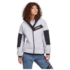 Adidas TERREX Women's Terrex Techrock Prima Hooded Jacket - Synthetic Jacket 10 Adidas TERREX Women's Terrex Techrock Prima Hooded Jacket - Synthetic Jacket -Outdoor Wear Store adidas terrex womens terrex techrock prima hooded jacket synthetic jacket detail 4