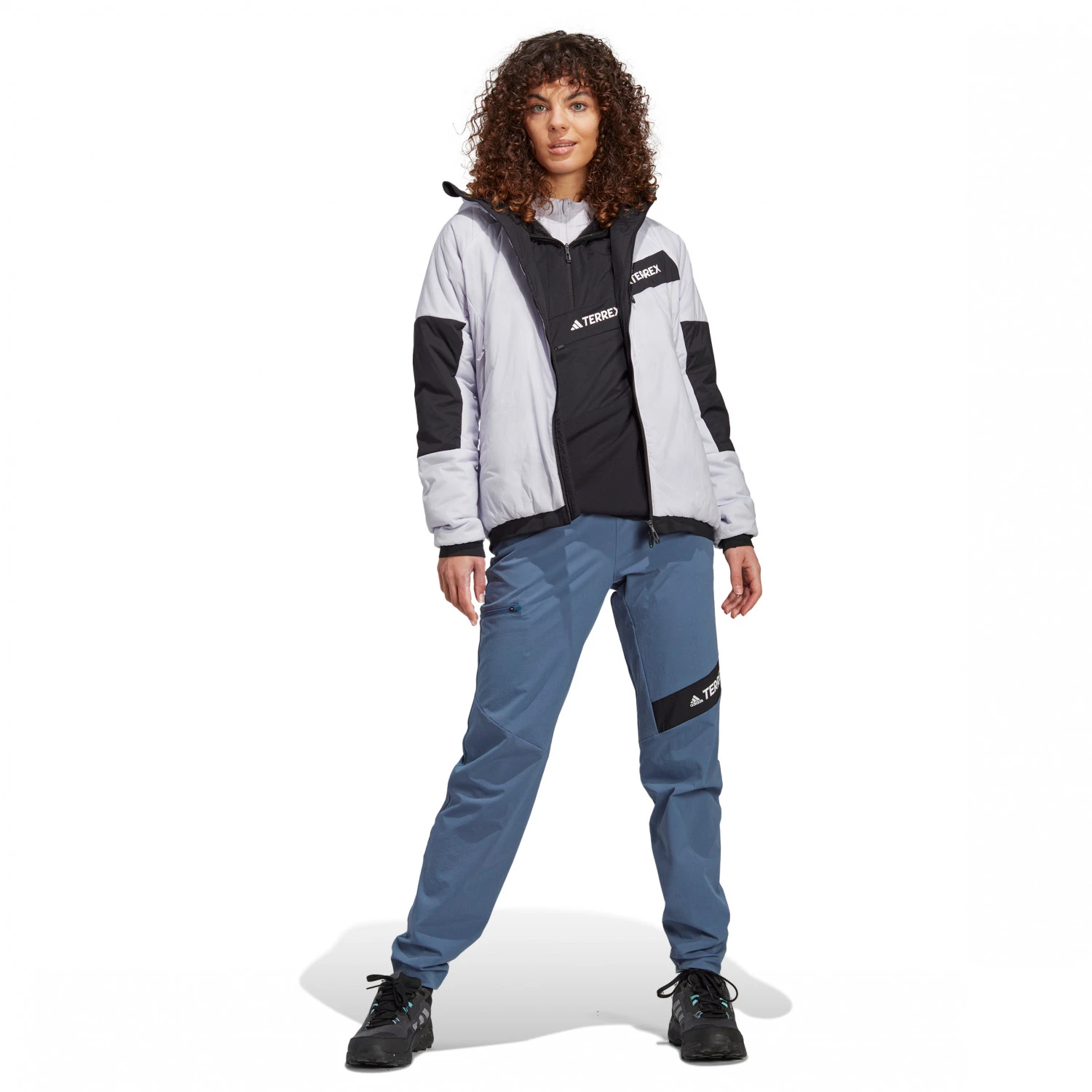 Adidas TERREX Women's Terrex Techrock Prima Hooded Jacket - Synthetic Jacket 5 Adidas TERREX Women's Terrex Techrock Prima Hooded Jacket - Synthetic Jacket - Image 5