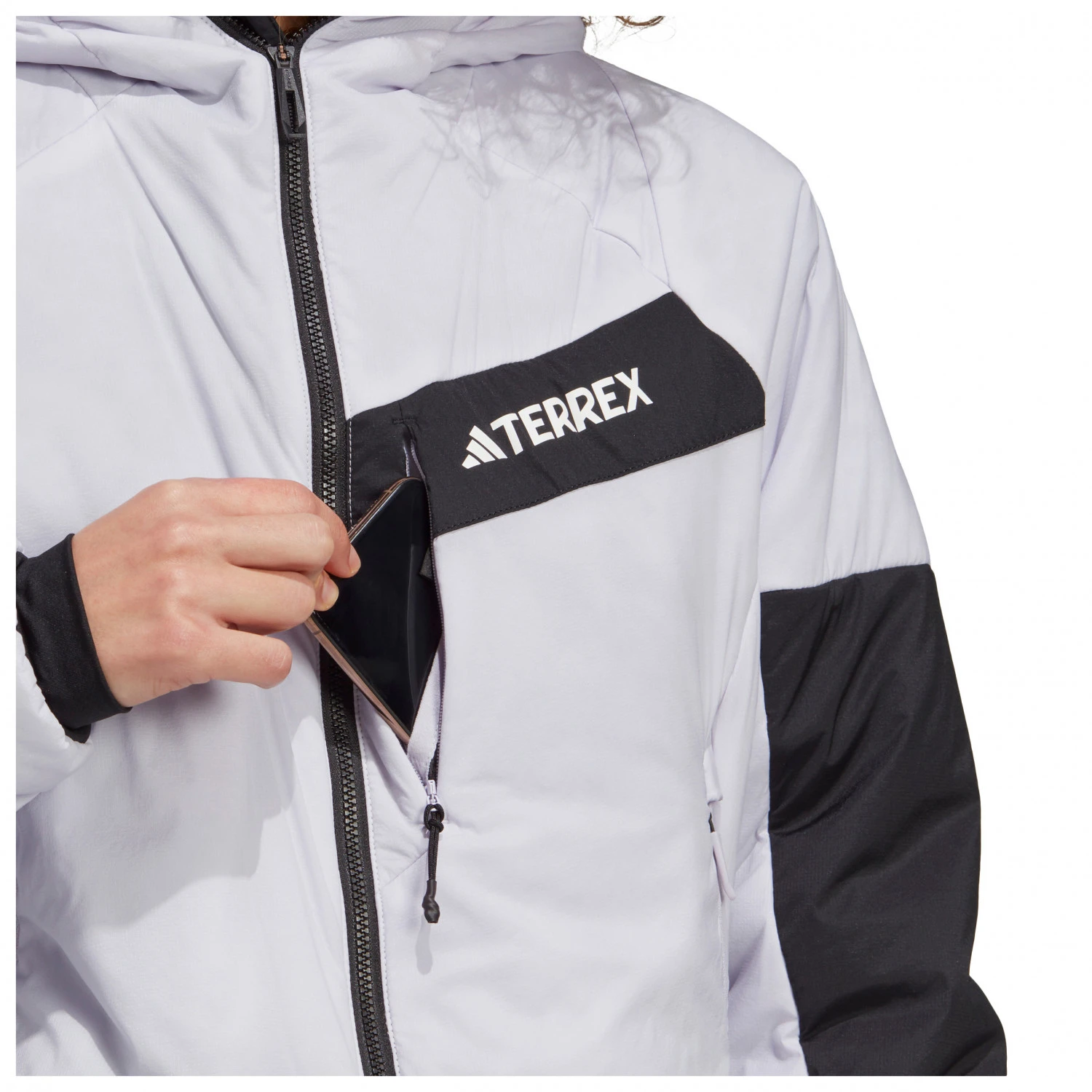 Adidas TERREX Women's Terrex Techrock Prima Hooded Jacket - Synthetic Jacket 6 Adidas TERREX Women's Terrex Techrock Prima Hooded Jacket - Synthetic Jacket - Image 6