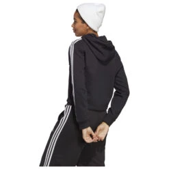 ADIDAS Women's 3-Stripes FT CR Hoody - Hoodie 8 ADIDAS Women's 3-Stripes FT CR Hoody - Hoodie -Outdoor Wear Store adidas womens 3 stripes ft cr hoody hoodie detail 3