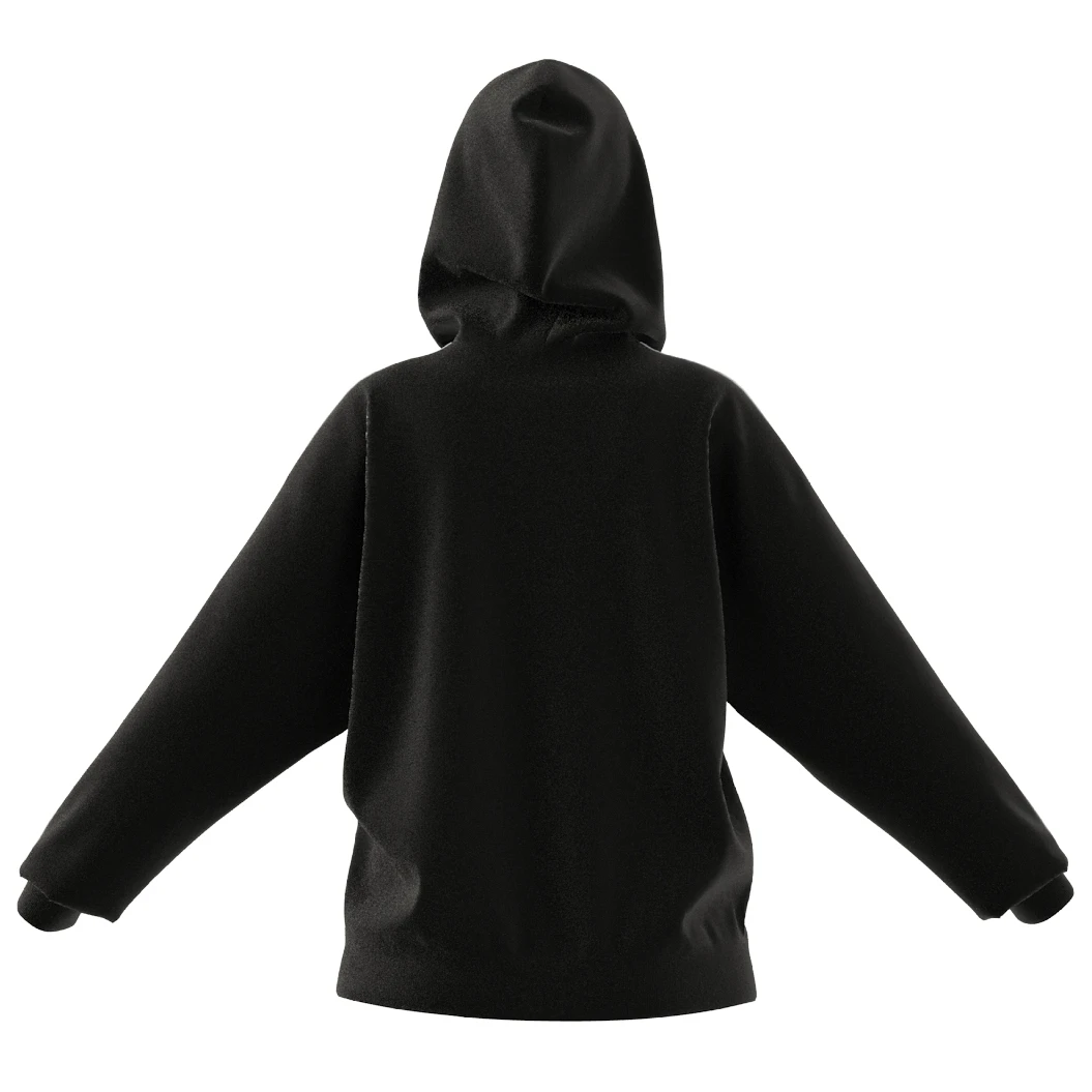 ADIDAS Women's 3-Stripes FT Full Zip O Hoodie - Hoodie 2 ADIDAS Women's 3-Stripes FT Full Zip O Hoodie - Hoodie - Image 2