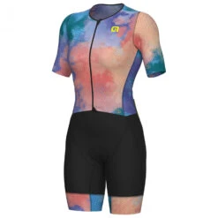 ALE Women's Triathlon Bomb S/S Tri Unitard - Cycling Skinsuit