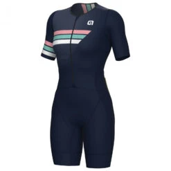 ALE Women's Triathlon Trigger S/S Tri Unitard - Cycling Skinsuit