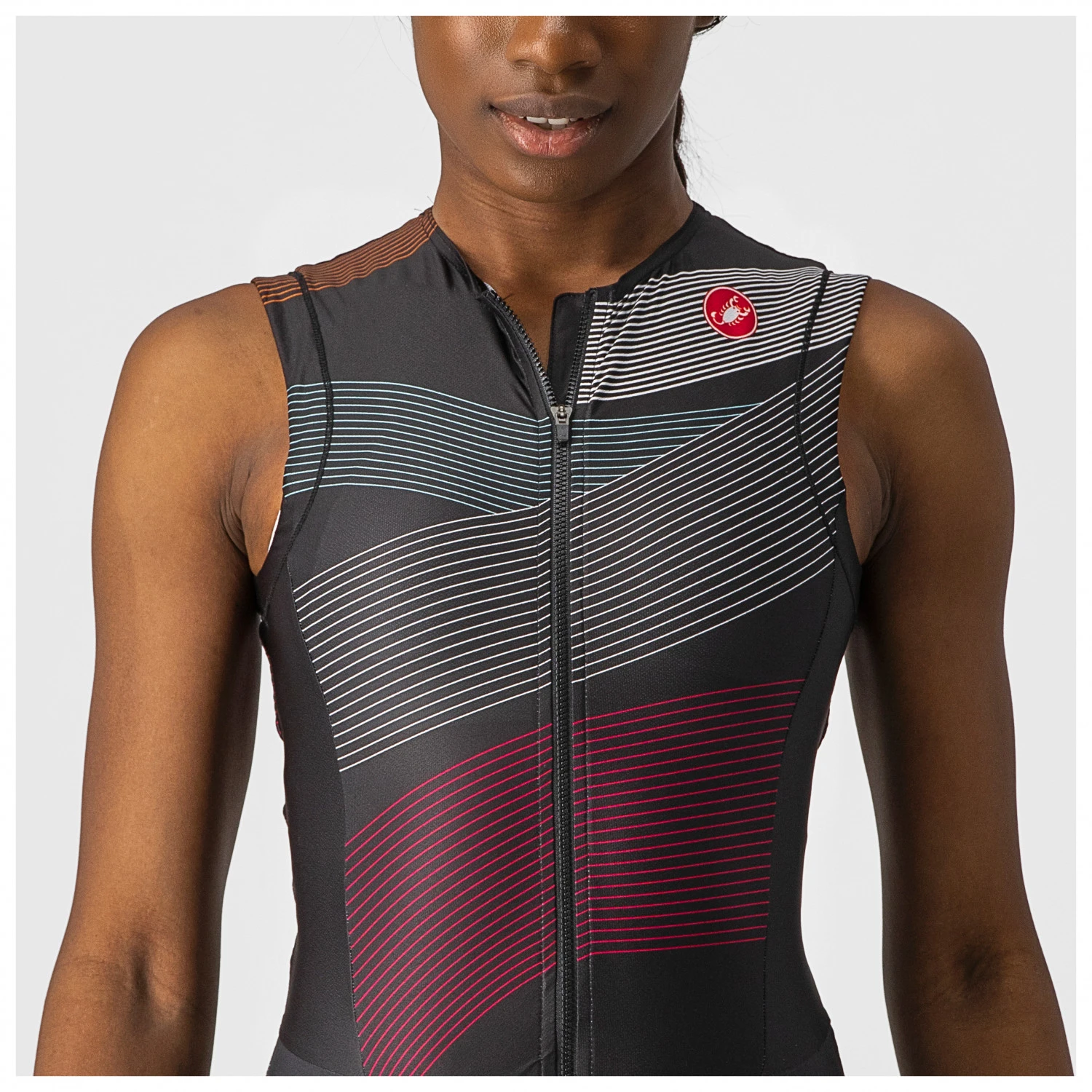 Castelli Women's Free Sanremo Suit Sleeveless - Cycling Skinsuit 5 Castelli Women's Free Sanremo Suit Sleeveless - Cycling Skinsuit - Image 5