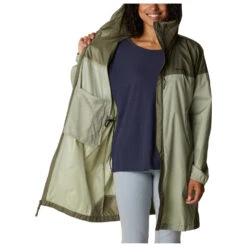 Columbia Women's Flash Challenger Long Windbreaker - Coat 10 Columbia Women's Flash Challenger Long Windbreaker - Coat -Outdoor Wear Store columbia womens flash challenger long windbreaker coat detail 5