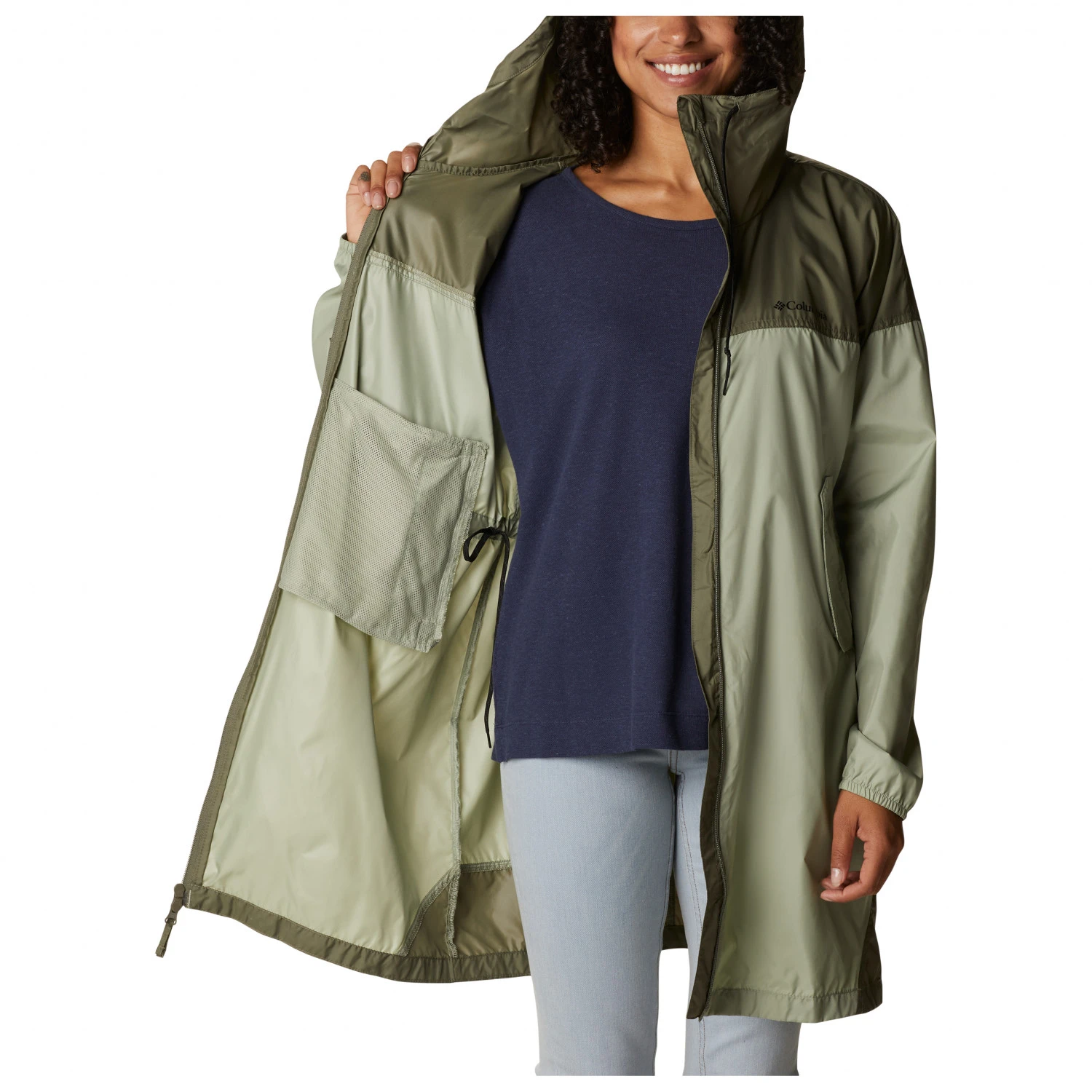 Columbia Women's Flash Challenger Long Windbreaker - Coat 5 Columbia Women's Flash Challenger Long Windbreaker - Coat - Image 5