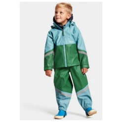 DIDRIKSONS Kid's Waterman Set 8 - Overall 11 DIDRIKSONS Kid's Waterman Set 8 - Overall -Outdoor Wear Store didriksons kids waterman set 8 overall detail 4