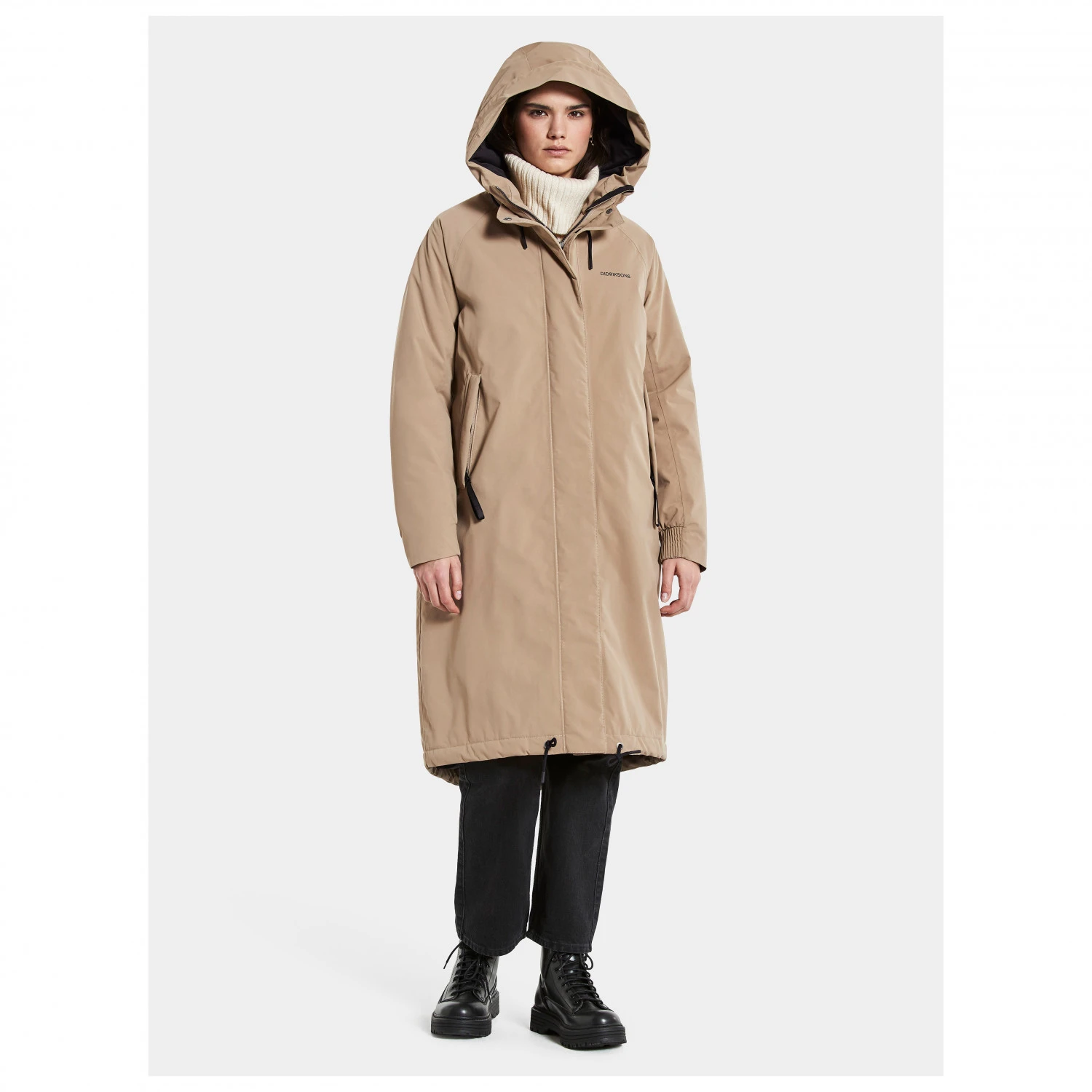 DIDRIKSONS Women's Alicia Parka Long 2 - Coat 4 DIDRIKSONS Women's Alicia Parka Long 2 - Coat - Image 4