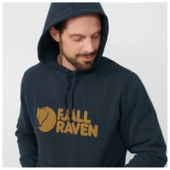 FJÄLLRÄVEN Fjällräven Logo Hoodie - Hoodie -Outdoor Wear Store fjaellraeven fjaellraeven logo hoodie hoodie detail 6