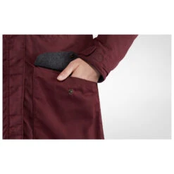 FJÄLLRÄVEN Women's Singi Wool Padded Parka - Coat -Outdoor Wear Store fjaellraeven womens singi wool padded parka coat detail 3