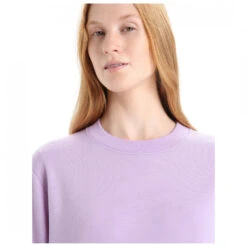 Icebreaker Women's Crush L/S Sweatshirt - Merino Jumper -Outdoor Wear Store icebreaker womens crush l s sweatshirt merino jumper detail 5