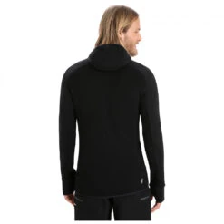 Icebreaker Zoneknit L/S Zip Hoodie - Merino Hoodie -Outdoor Wear Store icebreaker zoneknit l s zip hoodie merino hoodie detail 3