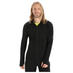 Icebreaker Zoneknit L/S Zip Hoodie - Merino Hoodie -Outdoor Wear Store icebreaker zoneknit l s zip hoodie merino hoodie detail 5