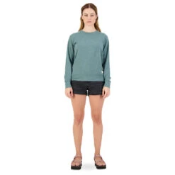 Mons Royale Women's Covert Lite Crew - Merino Jumper -Outdoor Wear Store mons royale womens covert lite crew merino jumper detail 5