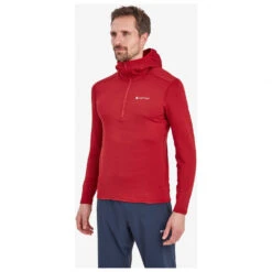 Montane Protium Lite Hoodie - Fleece Jumper -Outdoor Wear Store montane protium lite hoodie fleece jumper detail 3
