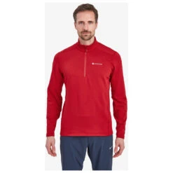 Montane Protium Pull-On - Fleece Jumper 7 Montane Protium Pull-On - Fleece Jumper -Outdoor Wear Store montane protium pull on fleece jumper detail 3