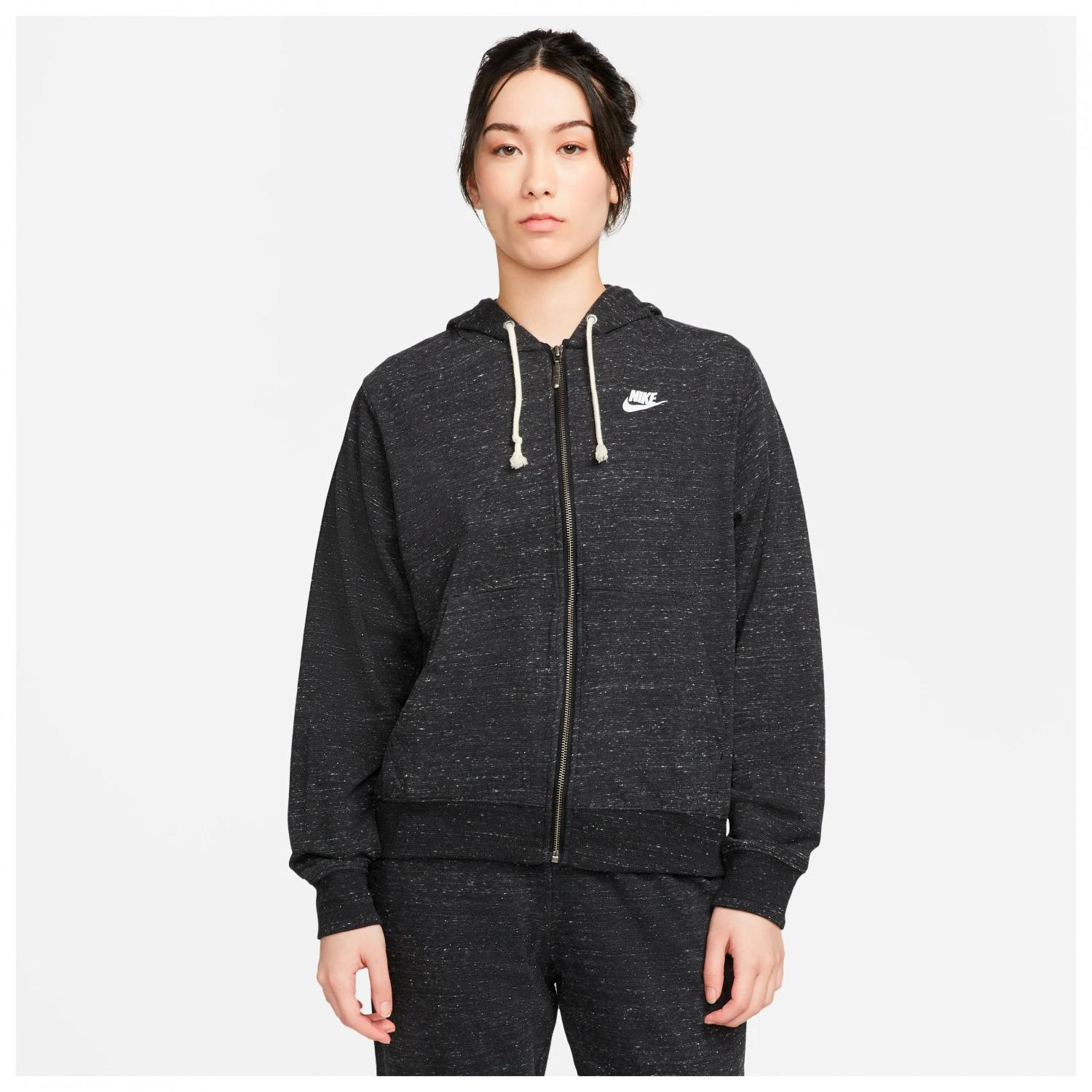Nike Women's Sportswear Gym Vintage Full-Zip Hoodie - Training Jacket 3 Nike Women's Sportswear Gym Vintage Full-Zip Hoodie - Training Jacket - Image 3