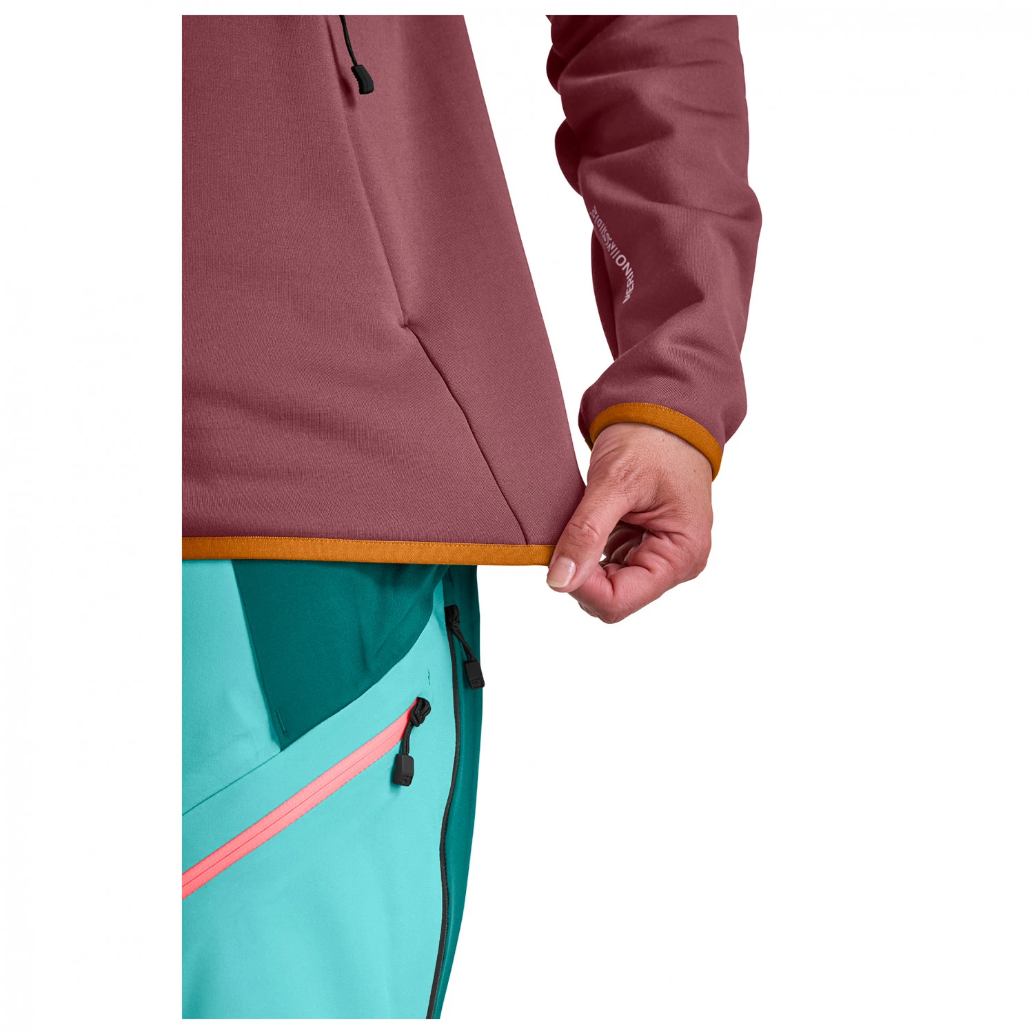 Ortovox Women's Fleece Plus Anorak - Fleece Jumper 4 Ortovox Women's Fleece Plus Anorak - Fleece Jumper - Image 4