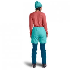 Ortovox Women's Swisswool Piz Boè Shorts - Synthetic Trousers -Outdoor Wear Store ortovox womens swisswool piz boe shorts synthetic trousers bf detail 5