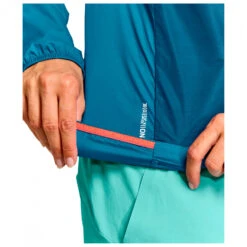 Ortovox Women's Windbreaker Jacket - Windproof Jacket -Outdoor Wear Store ortovox womens windbreaker jacket windproof jacket detail 5