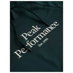 Peak Performance Original Hood - Hoodie 8 Peak Performance Original Hood - Hoodie -Outdoor Wear Store peak performance original hood hoodie detail 4