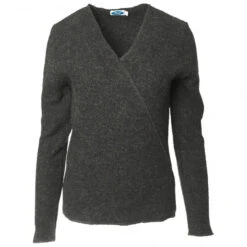 Women's Krepp-Wickelpulli - Wool Jumper