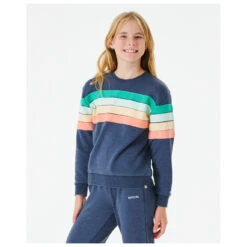 Rip Curl Girl's Day Break Crew - Jumper -Outdoor Wear Store rip curl girls day break crew jumper detail 3