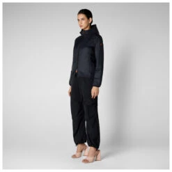 SAVE THE DUCK Women's Etta Hooded Jacket - Synthetic Jacket -Outdoor Wear Store save the duck womens etta hooded jacket synthetic jacket detail 4