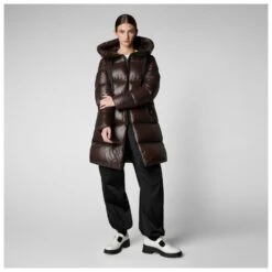 SAVE THE DUCK Women's Isabel - Coat 6 SAVE THE DUCK Women's Isabel - Coat -Outdoor Wear Store save the duck womens isabel coat detail 3