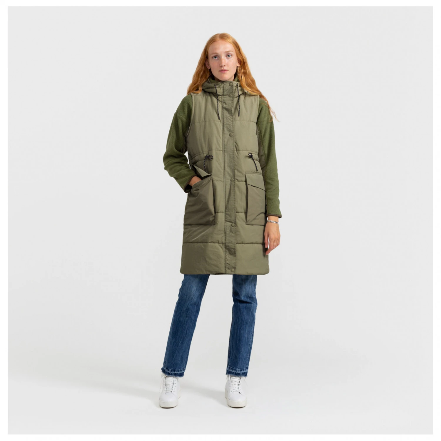 Women's Long Vest - Coat 5 Women's Long Vest - Coat - Image 5