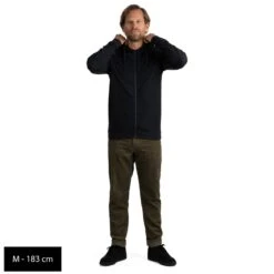 Stoic Merino260 MMXX.Göteborg Zip Hoody - Merino Hoodie -Outdoor Wear Store stoic merino260 mmxxgoeteborg zip hoody merino hoodie detail 10