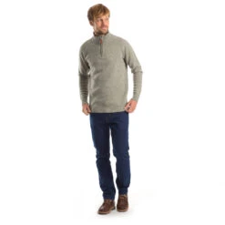 Stoic MMXX.Nauta Wool Quarter Zip Sweater - Wool Jumper -Outdoor Wear Store stoic mmxxnauta wool quarter zip sweater wool jumper detail 9