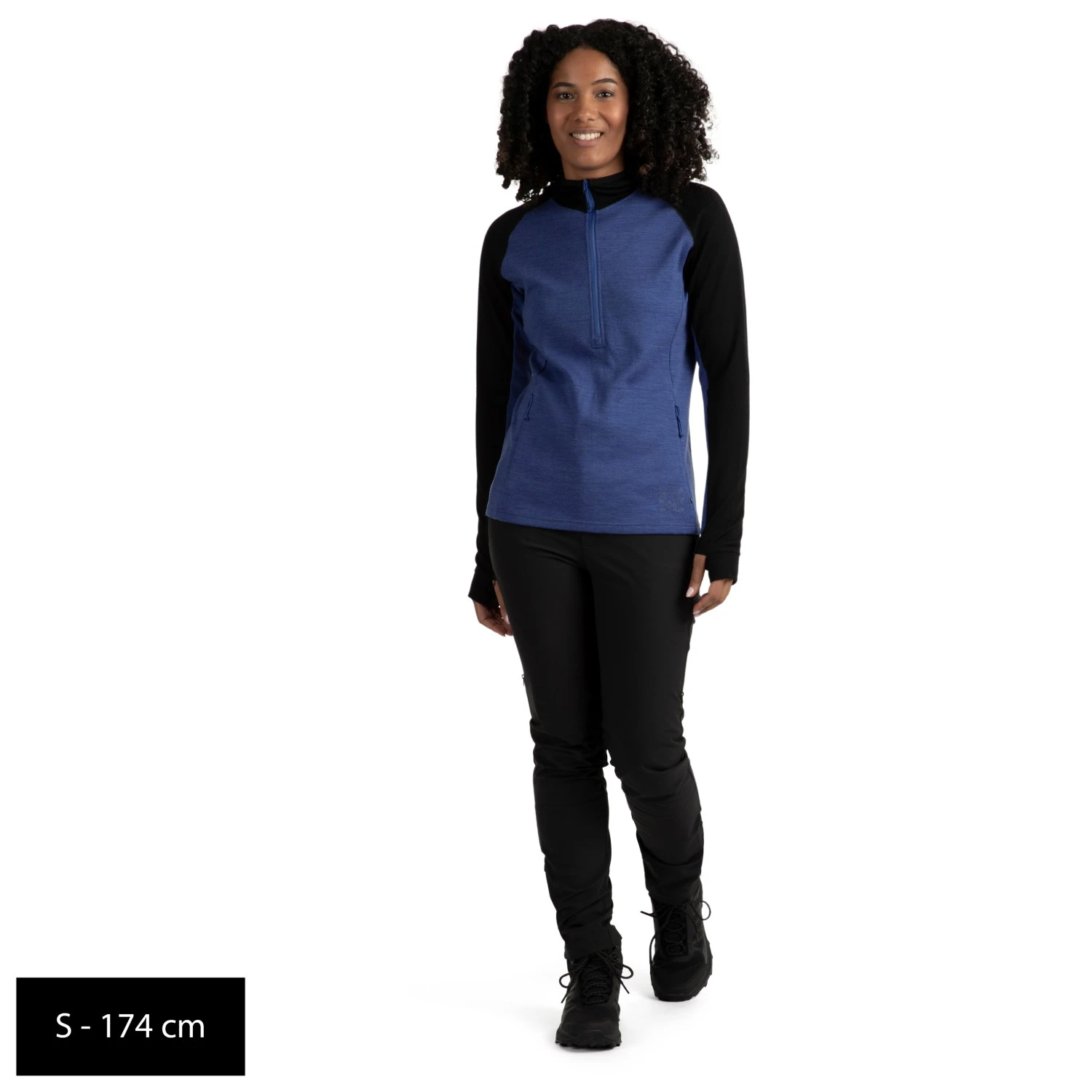 Stoic Women's Merino260 StadjanSt. 3/4 Zip W. Hood - Merino Hoodie 7 Stoic Women's Merino260 StadjanSt. 3/4 Zip W. Hood - Merino Hoodie - Image 7