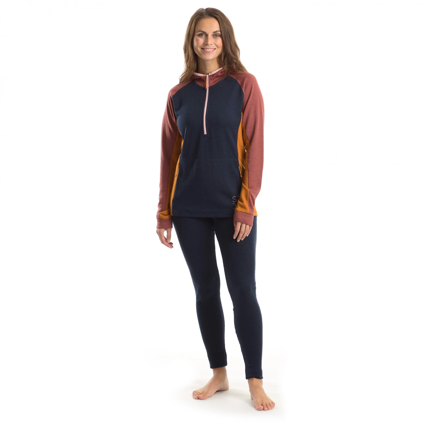 Stoic Women's Merino260 StadjanSt. 3/4 Zip W. Hood - Merino Hoodie 6 Stoic Women's Merino260 StadjanSt. 3/4 Zip W. Hood - Merino Hoodie - Image 6