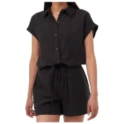 Tentree Women's Treelinen Button Front Romper - Jumpsuit