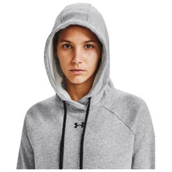 Under Armour Women's Rival Fleece HB Hoodie 10 Under Armour Women's Rival Fleece HB Hoodie -Outdoor Wear Store under armour womens rival fleece hb hoodie detail 5