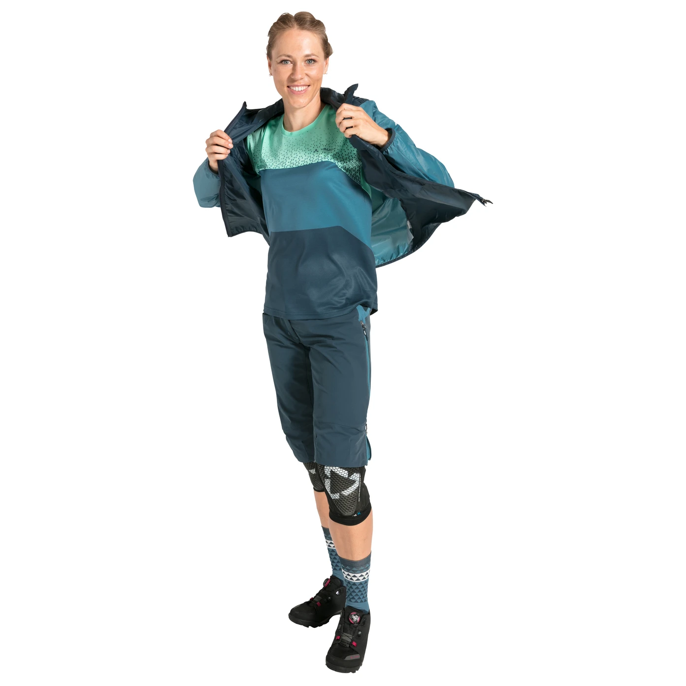 VAUDE Women's Minaki Light Jacket - Cycling Jacket 3 VAUDE Women's Minaki Light Jacket - Cycling Jacket - Image 3