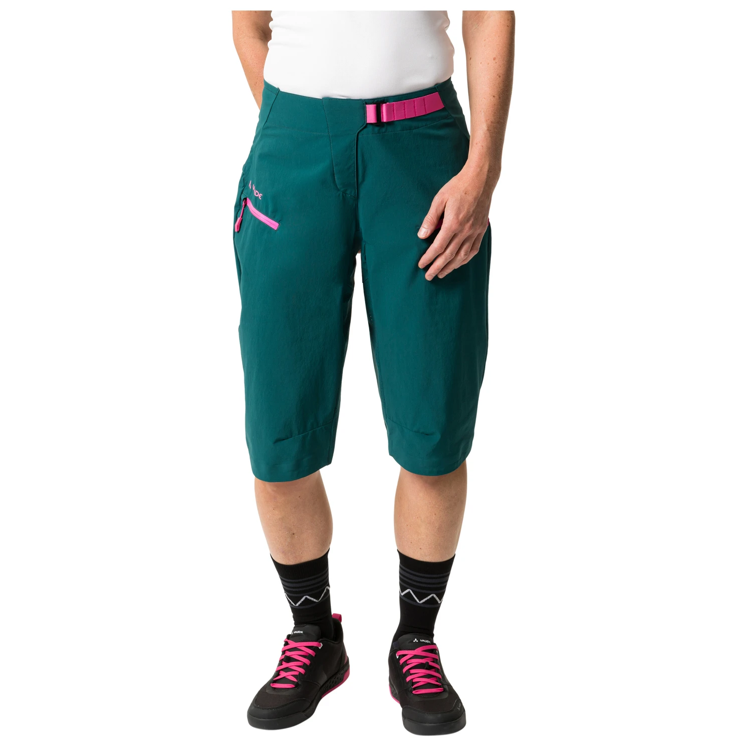 VAUDE Women's Moab Pro Shorts - Cycling Bottoms 3 VAUDE Women's Moab Pro Shorts - Cycling Bottoms - Image 3