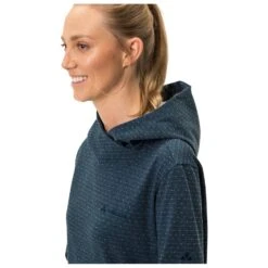 VAUDE Women's Tuenno Pullover - Hoodie -Outdoor Wear Store vaude womens tuenno pullover hoodie detail 5